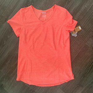 Duluth Trading Co Armachillo Short Sleeve V Neck T Shirt Small